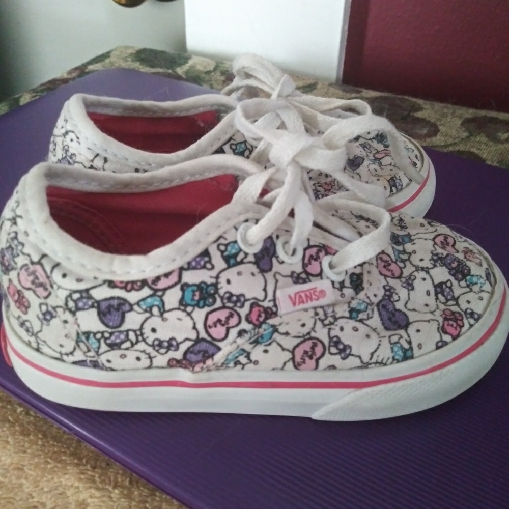Toddler size 5 Hello Kitty Vans